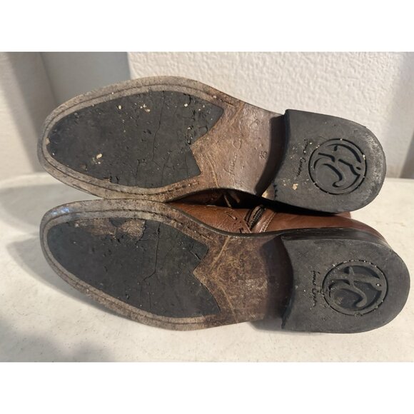 Franco Cuadra Men’s Lizard Skin Boots Brown Size 25 / US 8.5 Exotic Western - Picture 8 of 14